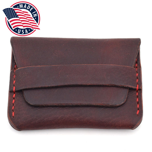 Flap Wallet (Red Threading)