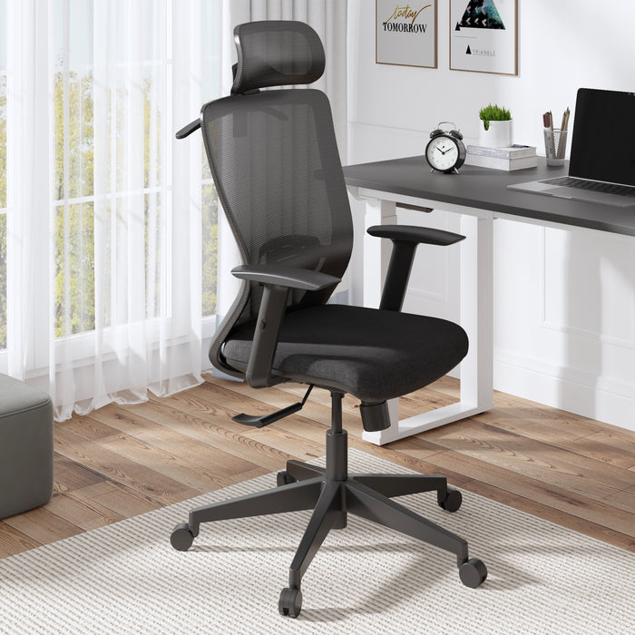 FlexiSpot Ergonomic Office Chair - Black - Office R Us Lagos