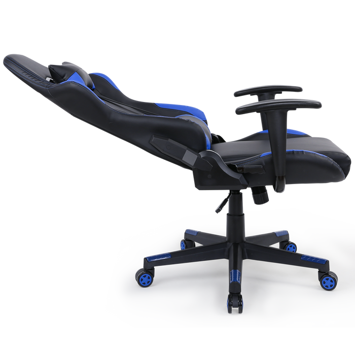 FlexiSpot Gaming Chair – Blue/Black - Image 4 - Office R Us