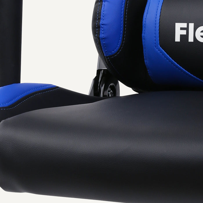 FlexiSpot Gaming Chair – Blue/Black - Image 6 - Office R Us