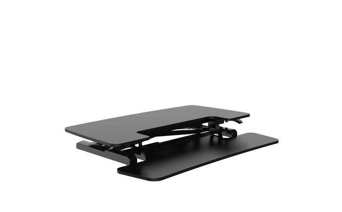 FlexiSpot Sit-and-Stand Desk Converter – Black - Image 7 - Office R Us