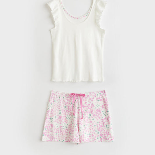 Floral Print Shortie PJ