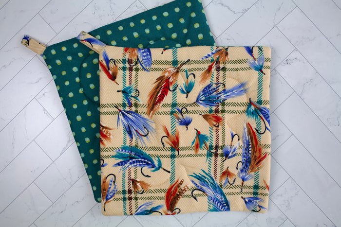 Fly Fishing Potholder