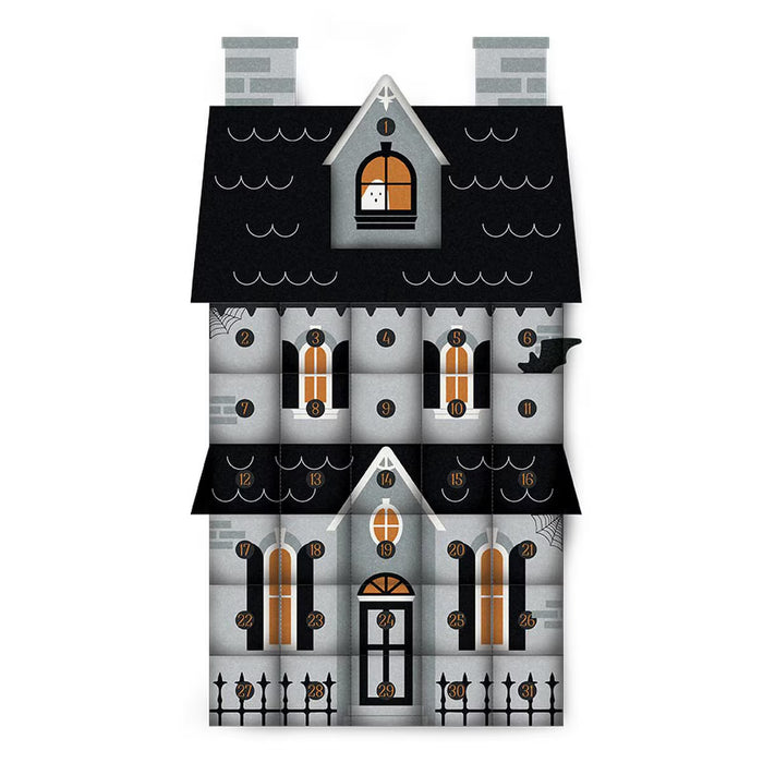 Frank and Friends Haunted House Countdown Felt Panel