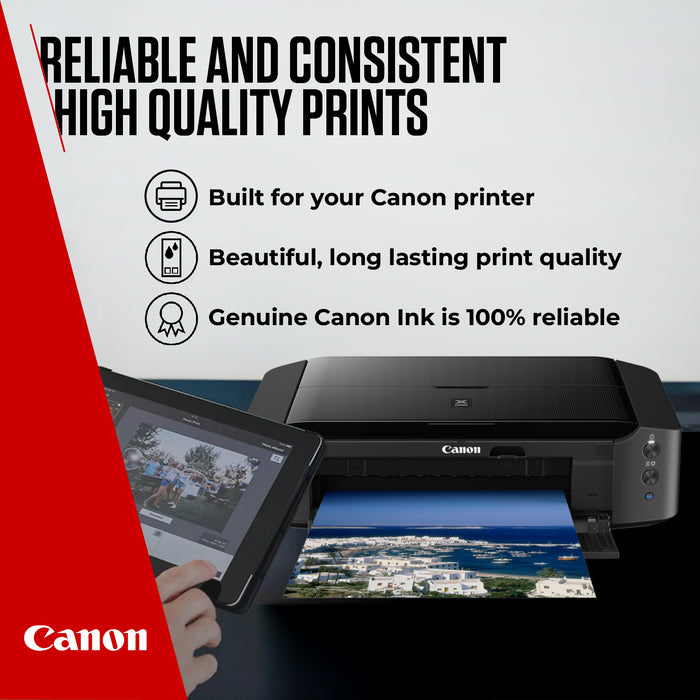 Genuine Canon PGI-520 Black Printer Ink Cartridge - Sealed - Free UK Delivery