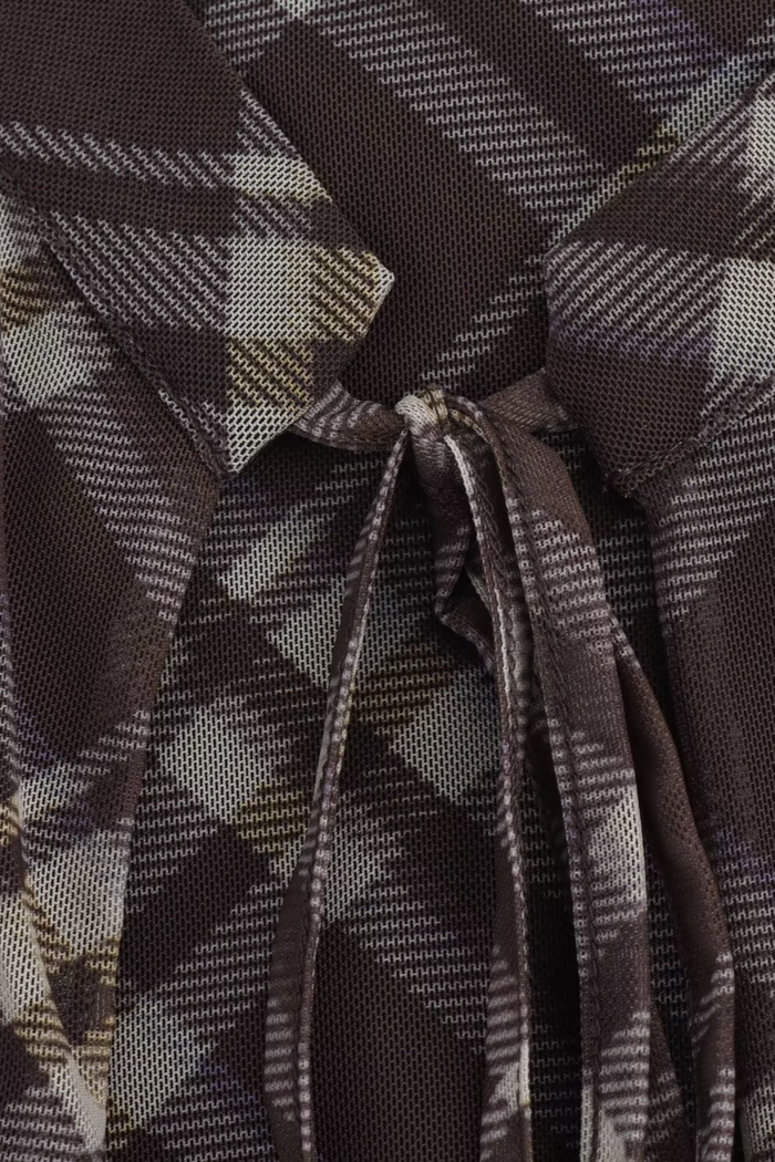 Gerald Plaid Wrap Skirt