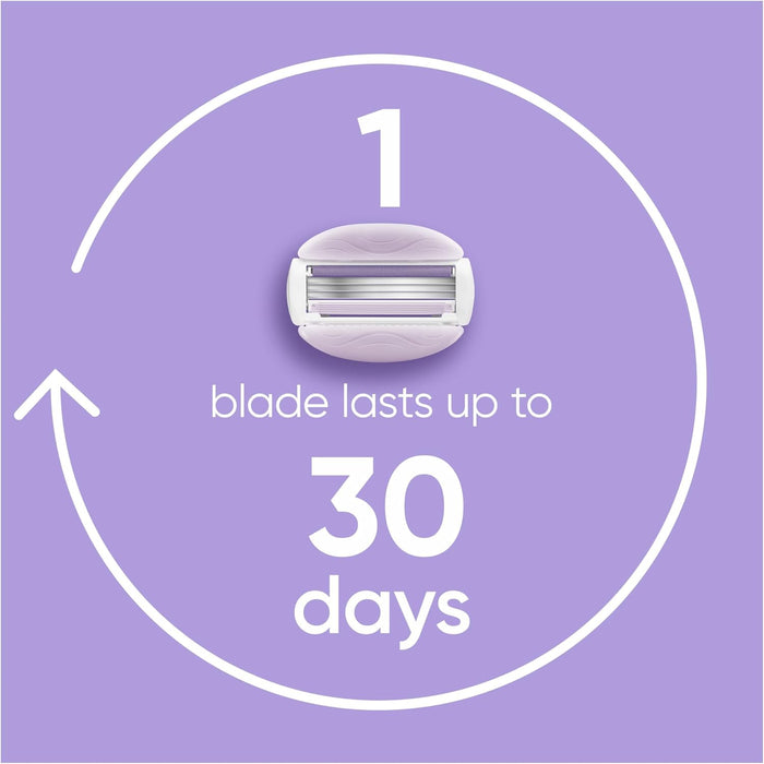 Gillette Venus Breeze Womens Razor Blade Refills, 4 Count, 29001