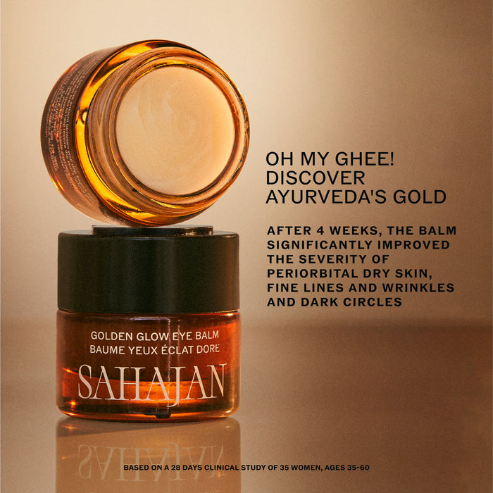 Sahajan-Golden Glow Eye Balm with Ghee, Eye Bright + Centella-Skincare-Golden-Glow-Eye-Balm-06-The Detox Market |