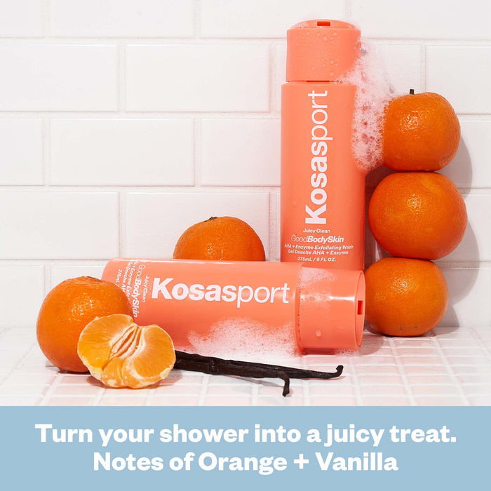 Kosas-Good Body Skin AHA + Enzyme Exfoliating Body Wash-