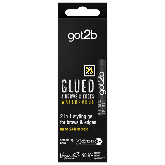 Got2b Glued 2 in 1 Styling Gel for Brows and Edges Waterproof 16ml