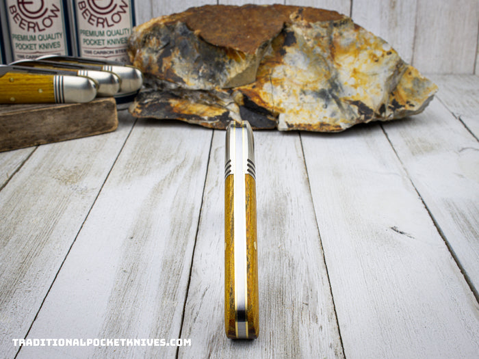 Great Eastern Cutlery #252123 Tidioute Cutlery Beerlow Osage Orange