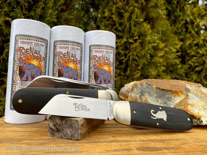 Great Eastern Cutlery #363122 Tidioute Cutlery Toenail Clipper Ebony Wood