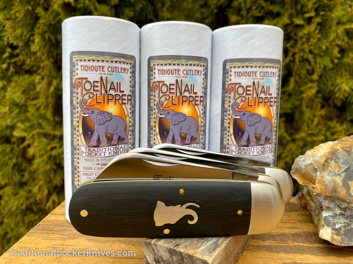 Great Eastern Cutlery #363122 Tidioute Cutlery Toenail Clipper Ebony Wood