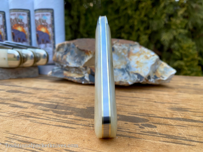 Great Eastern Cutlery #363122 Tidioute Cutlery Toenail Clipper India Smooth Ivory Bone