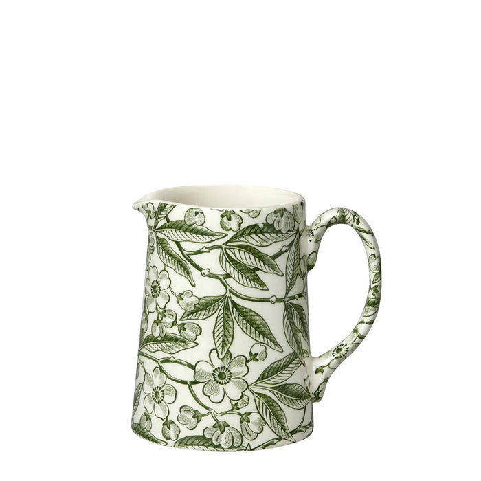 Green Prunus Small Tankard Jug