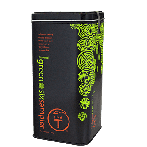 Green tea flavoured - six sampler | tea sampler New Zealand | t leaf T