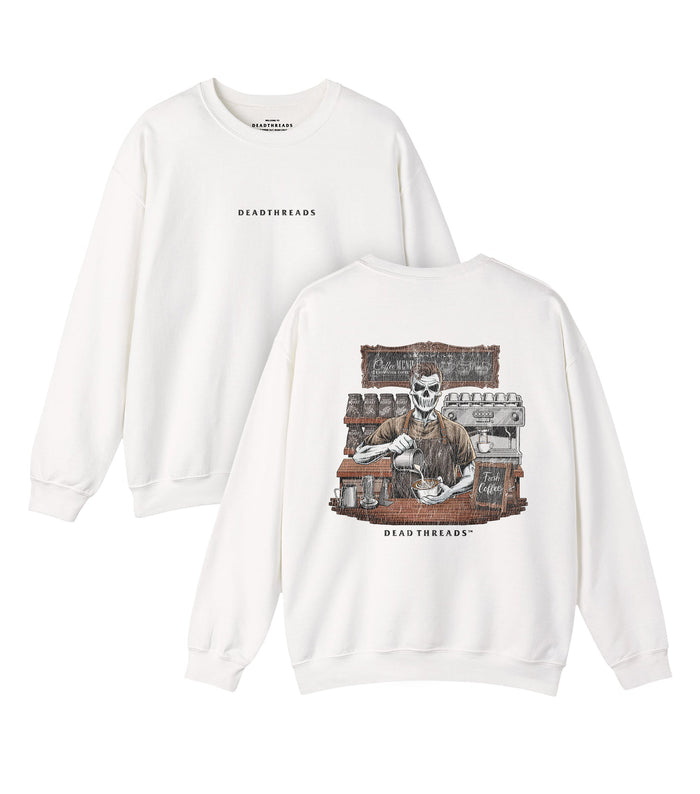 GROUNDS FOR DEATH (MALE) - “DT ESSENTIAL" CREWNECK SWEATSHIRT – Sweatshirt – Dead Threads Apparel