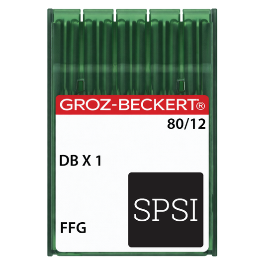 Groz-Beckert DBX1 80/12 FFG - Light Ball Point - Standard Eye 100ct Needles