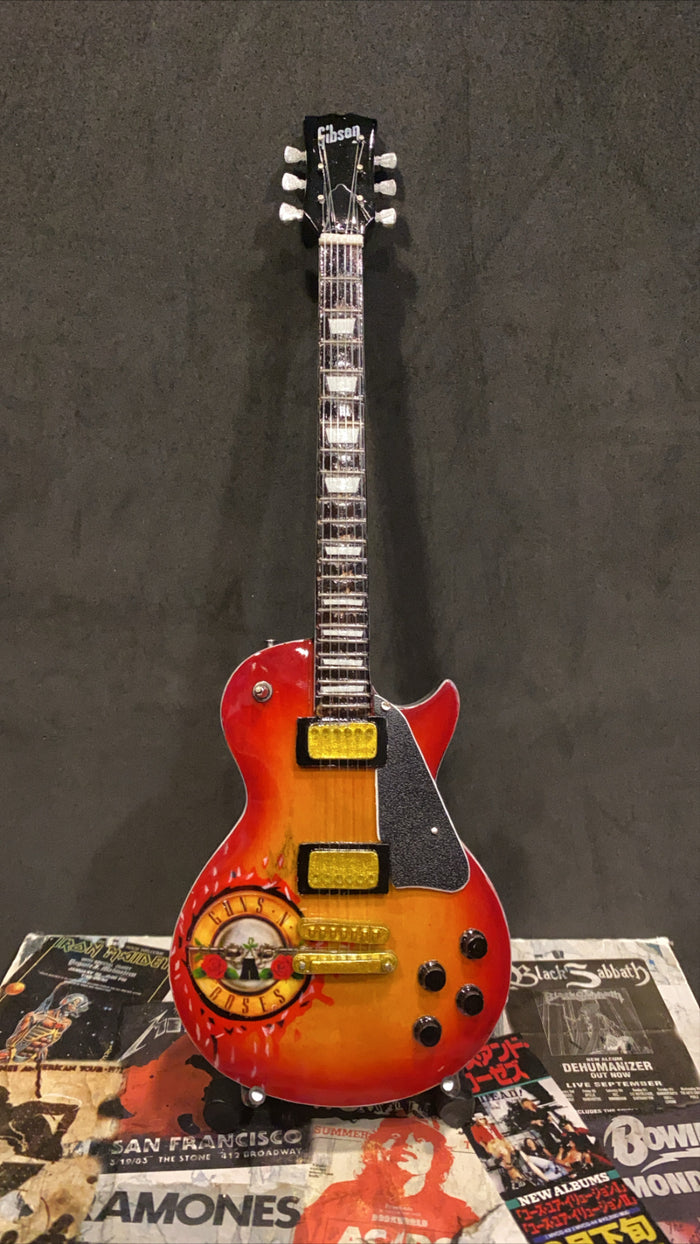 Guns Roses miniature guitar