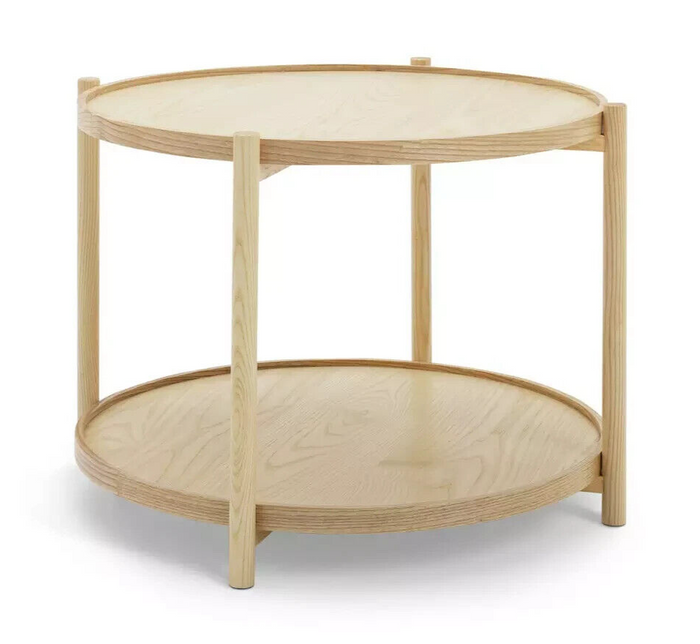 Habitat Selby Round Coffee Table - Natural