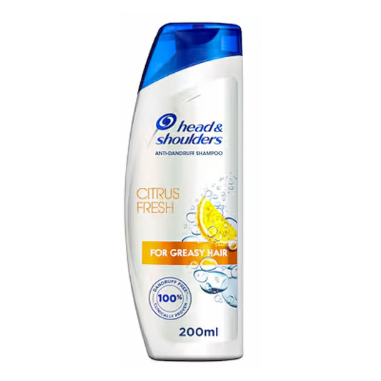 Head & Shoulders Citrus Fresh Anti-Dandruff Shampoo - 200ml, Shampoo