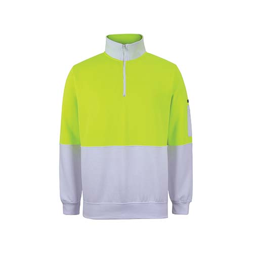 Hi Vis 1/2 Zip Fleecy Sweat | 6HVFH