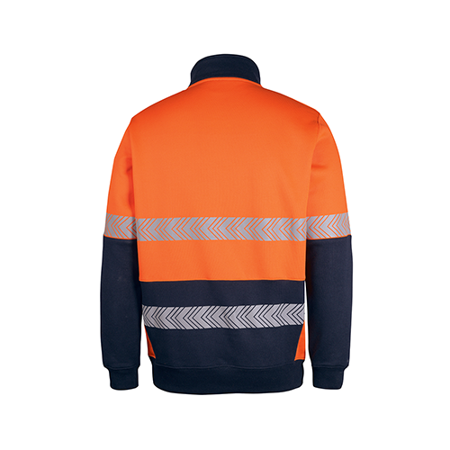 Hi Vis 330g 1/2 Zip Seg Tape Fleece | 6DPS