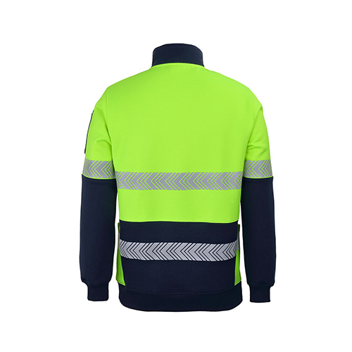 Hi Vis 330g 1/2 Zip Seg Tape Fleece | 6DPS