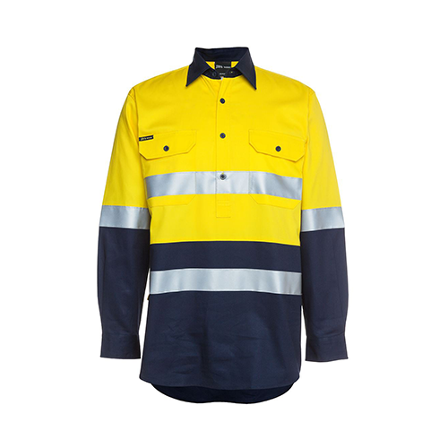Hi Vis Day & Night Close Front 190g Shirt | 6HWCF
