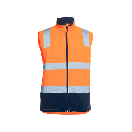 Hi Vis Day & Night Water Resistant Softshell Vest | 6DWV