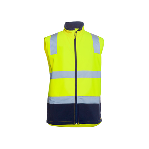 Hi Vis Day & Night Water Resistant Softshell Vest | 6DWV