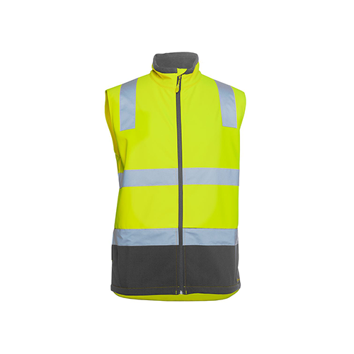 Hi Vis Day & Night Water Resistant Softshell Vest | 6DWV