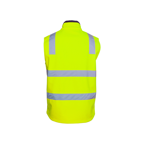 Hi Vis Day & Night Water Resistant Softshell Vest | 6DWV