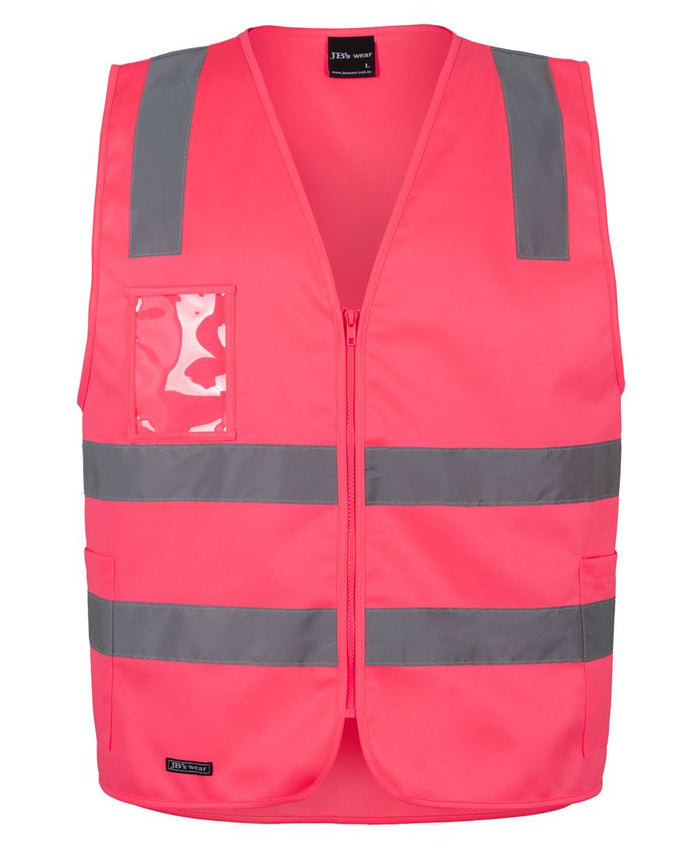 Hi Vis Day & Night Zip Safety Vest | 6DNSZ