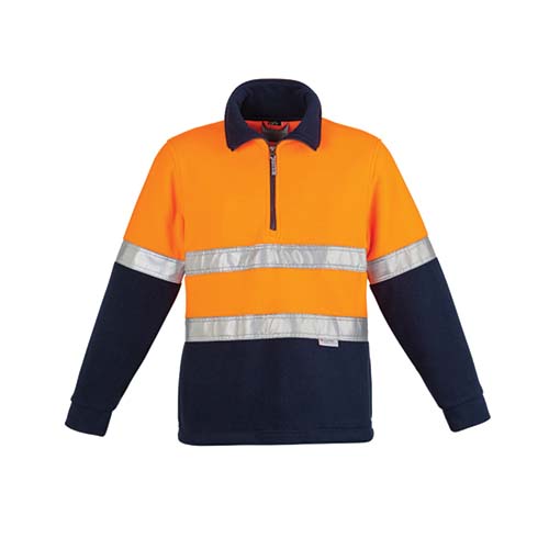Hi Vis Fleece Jumper - Hoop Taped | ZT461