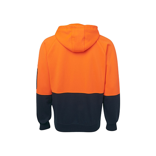 Hi Vis Full Zip Fleece Hoodie | 6HVH