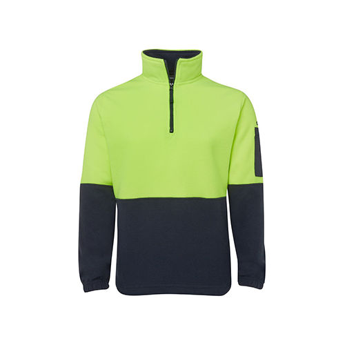 Hi Vis Half Zip Polar Fleece | 6HVPF