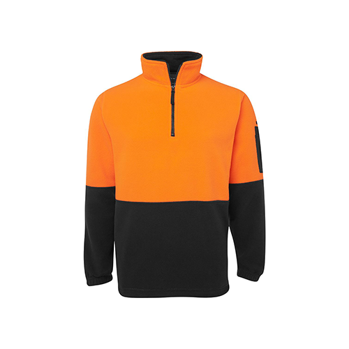 Hi Vis Half Zip Polar Fleece | 6HVPF
