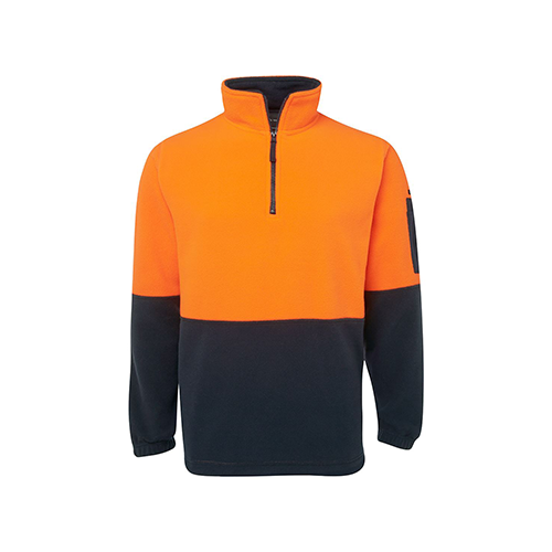Hi Vis Half Zip Polar Fleece | 6HVPF