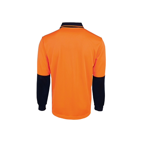 Hi Vis L/S Jacquard Polo | 6HJNL