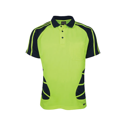Hi Vis Short Sleeve Spider Polo | 6HSP