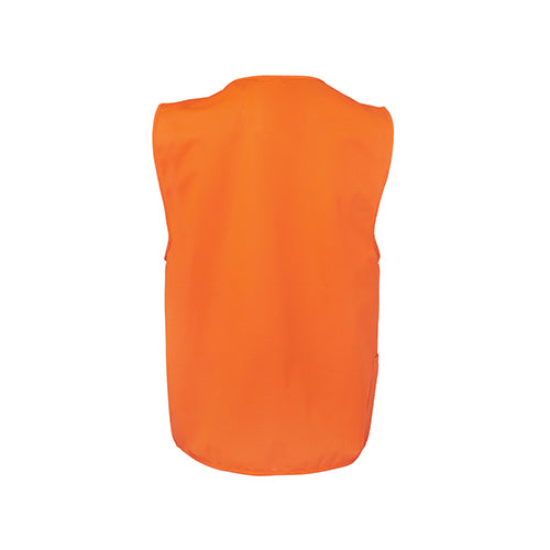Hi Vis Zip Safety Vest | 6HVSZ