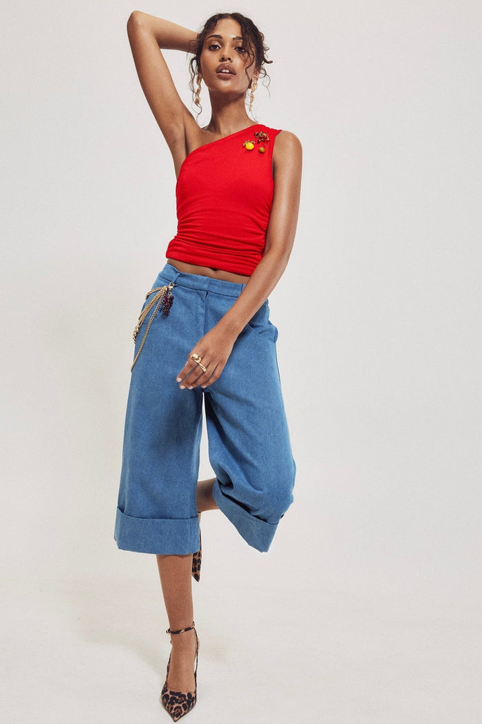 HILARY MACMILLAN Capri Denim