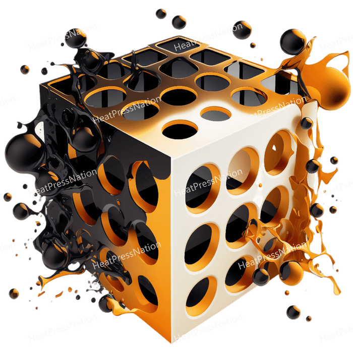 Hole Cube Design - HeatPressNation