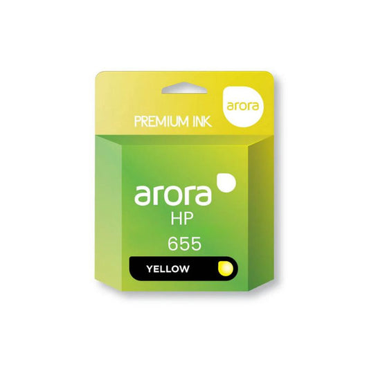 HP 655 Yellow Compatible Ink - CZ112AE