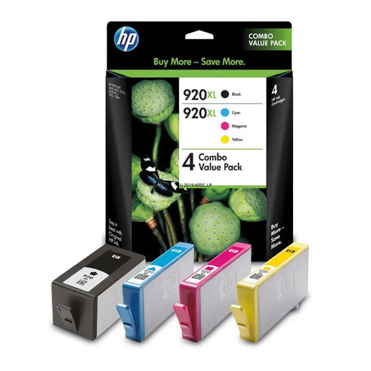 HP 920XL High Yield CMYK Original Ink Multipack - 920XL