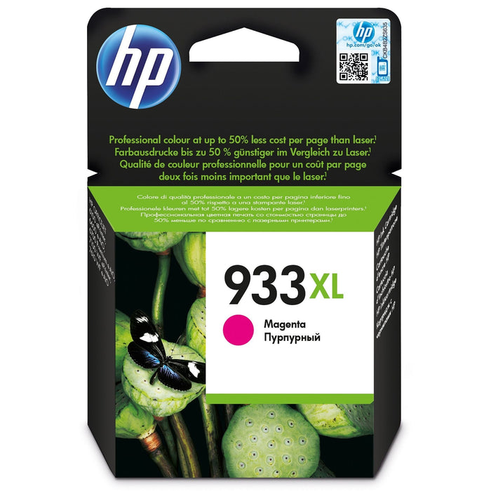 HP 933XL High Yield Magenta Original Ink Cartridge - CN055AE