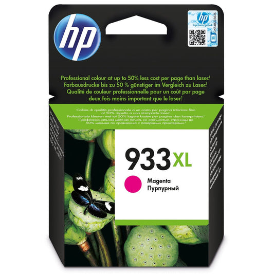HP 933XL High Yield Magenta Original Ink Cartridge - CN055AE