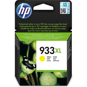 HP 933XL High Yield Yellow Original Ink Cartridge - CN056AE - Past Best Date