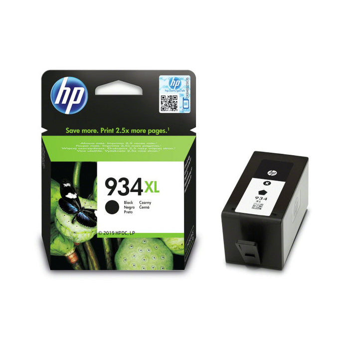 HP 934XL High Yield Black Original Ink - C2P23AE